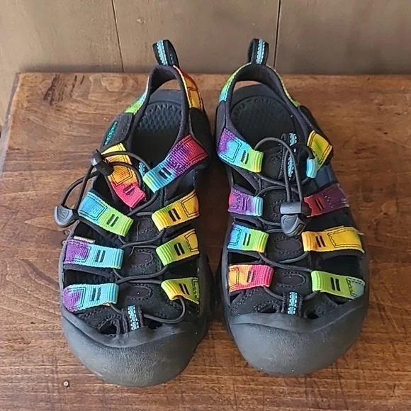 EUC Keen Rainbow Newport Retro Water Sandal Women's sz 6 Hiking/Outdoor Sandal - Picture 6 of 11